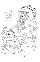 SpongeBob SquarePants kleurplaat 22